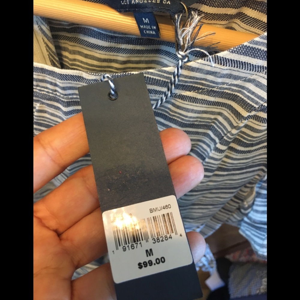 LUCKY BRAND APRON RUFFLE DRESS - Picture 3 of 8